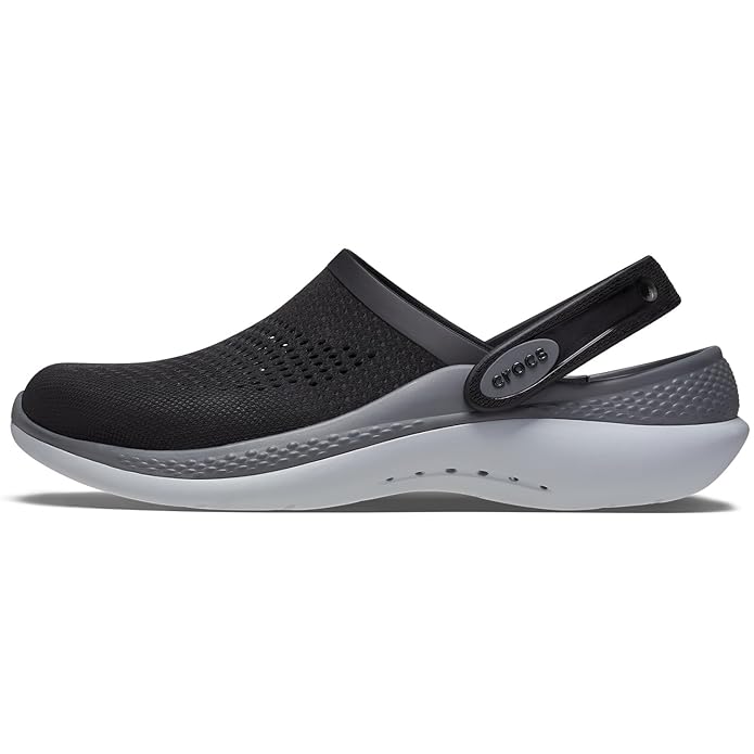 Unisex Crocs LiteRide™ 360 Clog, Black and Slate Grey